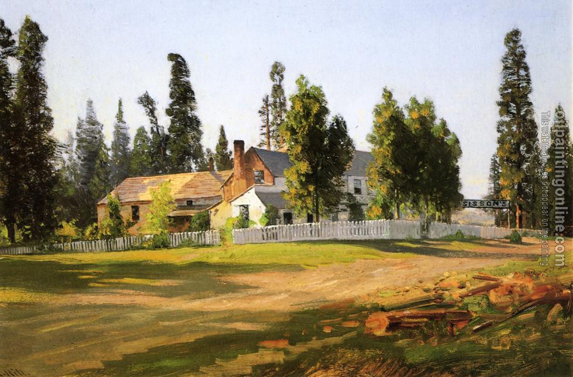 Thomas Hill - Sisson-s Inn near Mount Shasta